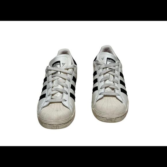 Adidas Originals Superstar x Andre Saraiva Chalk White Men Unisex  GZ2203 Sz 6 - Picture 6 of 7